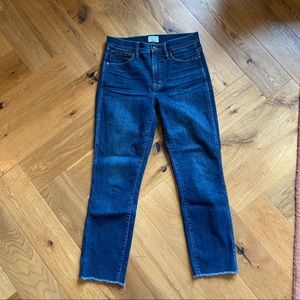 J crew vintage straight jeans, size 27